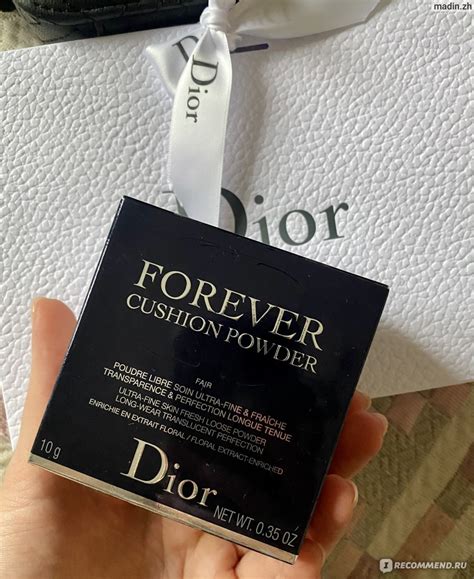 Пудра рассыпчатая Dior Forever cushion powder — отзывы